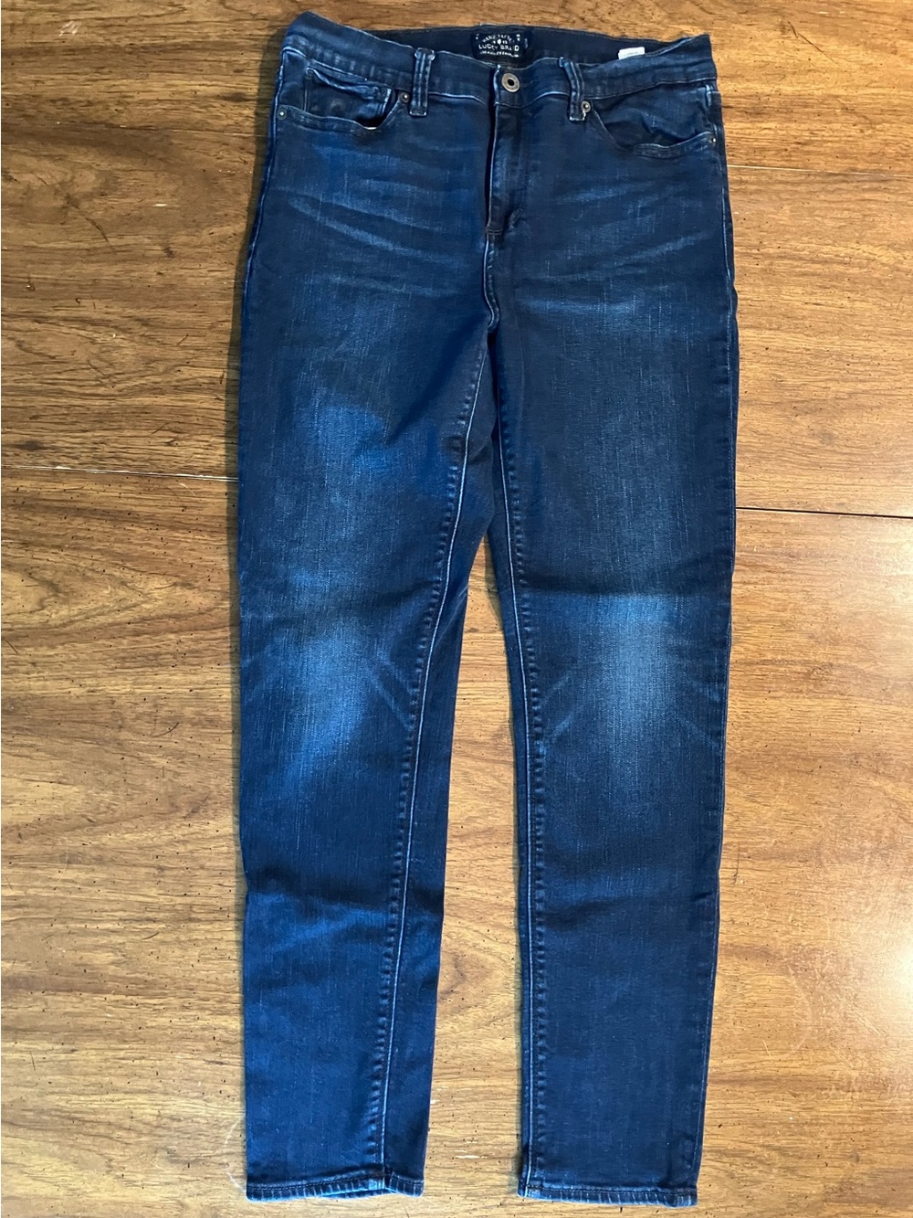 Lucky Brand Brooke Legging Jeans Womens 31 / 12 Blue Dark Wash Denim Skinny